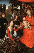 Hans Memling The Marriage of St.Catherine oil